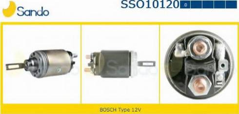 Sando SSO10120.0 - Elettromagnete, Motore d'avviamento autozon.pro