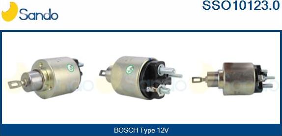 Sando SSO10123.0 - Elettromagnete, Motore d'avviamento autozon.pro