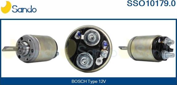 Sando SSO10179.0 - Elettromagnete, Motore d'avviamento autozon.pro