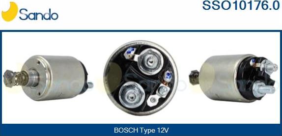 Sando SSO10176.0 - Elettromagnete, Motore d'avviamento autozon.pro