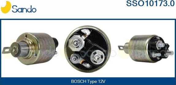 Sando SSO10173.0 - Elettromagnete, Motore d'avviamento autozon.pro