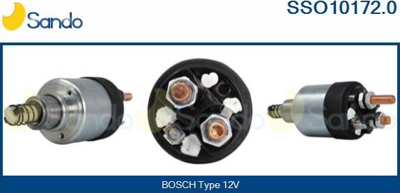 Sando SSO10172.0 - Elettromagnete, Motore d'avviamento autozon.pro