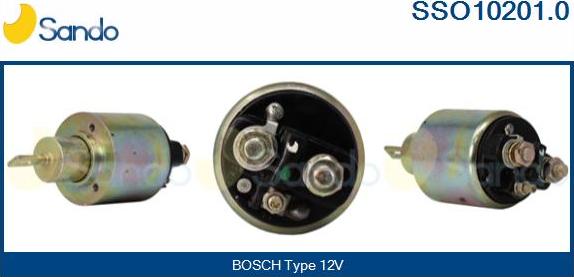 Sando SSO10201.0 - Elettromagnete, Motore d'avviamento autozon.pro