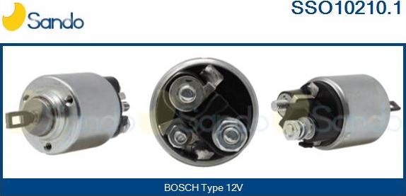 Sando SSO10210.1 - Elettromagnete, Motore d'avviamento autozon.pro