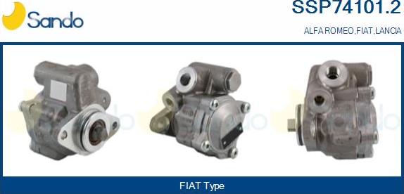 Sando SSP74101.2 - Pompa idraulica, Sterzo autozon.pro