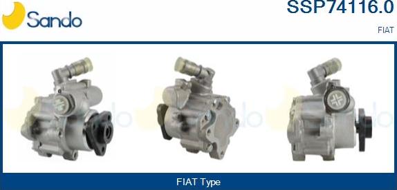 Sando SSP74116.0 - Pompa idraulica, Sterzo autozon.pro