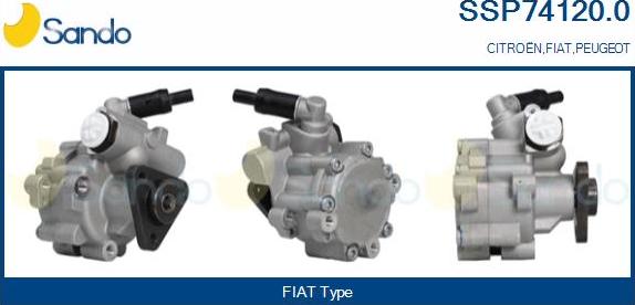 Sando SSP74120.0 - Pompa idraulica, Sterzo autozon.pro