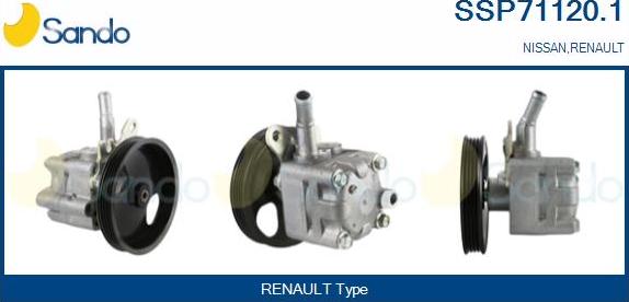 Sando SSP71120.1 - Pompa idraulica, Sterzo autozon.pro