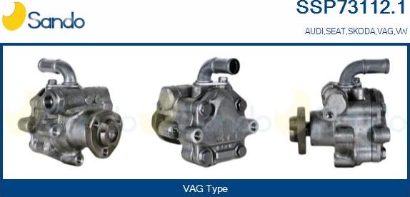 Sando SSP73112.1 - Pompa idraulica, Sterzo autozon.pro