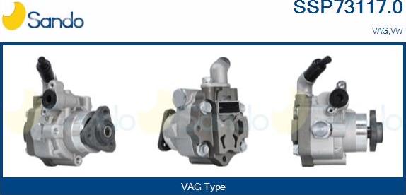 Sando SSP73117.0 - Pompa idraulica, Sterzo autozon.pro