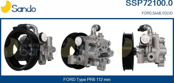 Sando SSP72100.0 - Pompa idraulica, Sterzo autozon.pro