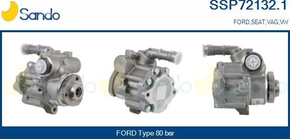 Sando SSP72132.1 - Pompa idraulica, Sterzo autozon.pro