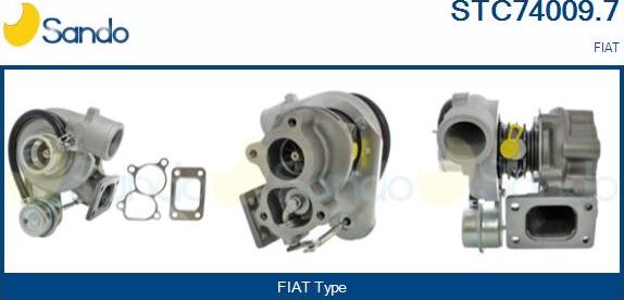 Sando STC74009.7 - Turbocompressore, Sovralimentazione autozon.pro