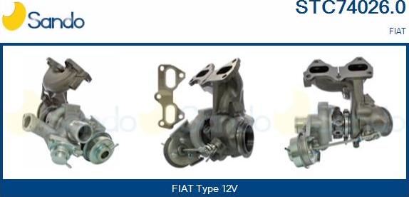 Sando STC74026.0 - Turbocompressore, Sovralimentazione autozon.pro