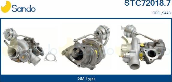 Sando STC72018.7 - Turbocompressore, Sovralimentazione autozon.pro