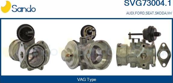 Sando SVG73004.1 - Valvola ricircolo gas scarico-EGR autozon.pro