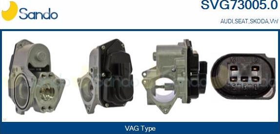 Sando SVG73005.0 - Valvola ricircolo gas scarico-EGR autozon.pro