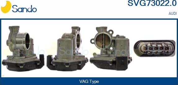 Sando SVG73022.0 - Valvola ricircolo gas scarico-EGR autozon.pro