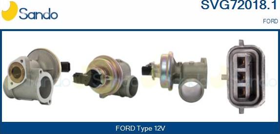 Sando SVG72018.1 - Valvola ricircolo gas scarico-EGR autozon.pro