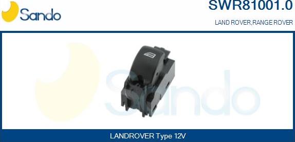 Sando SWR81001.0 - Interruttore, Alzacristallo autozon.pro