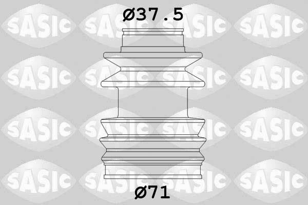 Sasic 9004669 - Cuffia, Semiasse autozon.pro