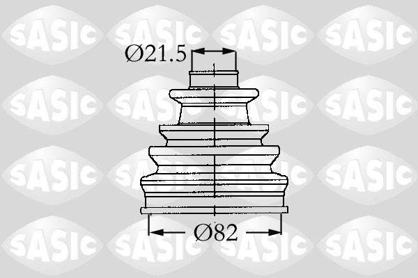 Sasic 9004611 - Cuffia, Semiasse autozon.pro