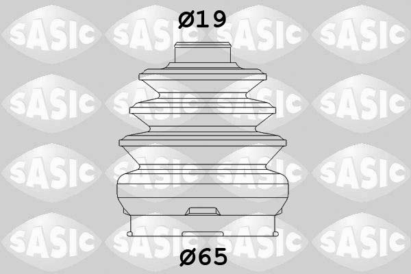 Sasic 9004723 - Cuffia, Semiasse autozon.pro