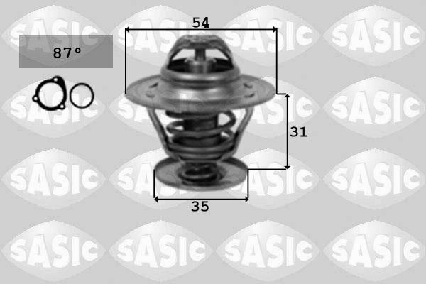 Sasic 9000161 - Termostato, Refrigerante autozon.pro