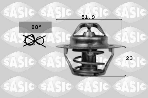 Sasic 9000168 - Termostato, Refrigerante autozon.pro