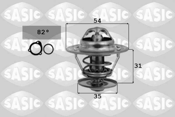 Sasic 9000163 - Termostato, Refrigerante autozon.pro