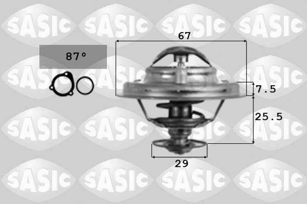 Sasic 9000162 - Termostato, Refrigerante autozon.pro