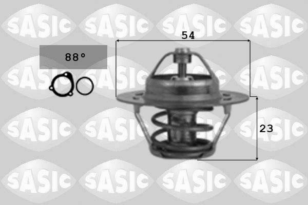 Sasic 9000131 - Termostato, Refrigerante autozon.pro