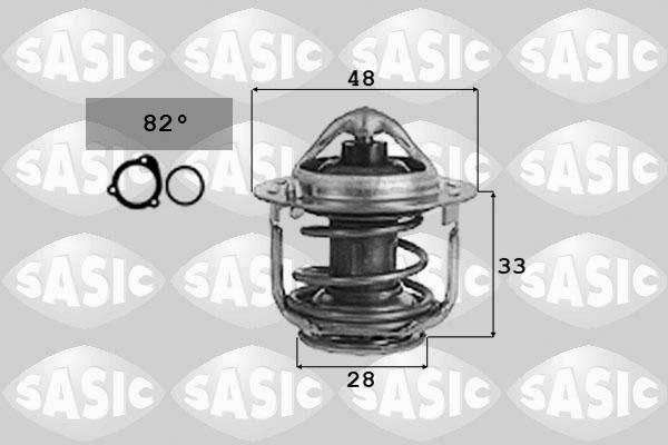 Sasic 9000126 - Termostato, Refrigerante autozon.pro