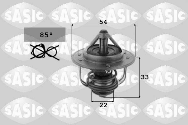 Sasic 9000122 - Termostato, Refrigerante autozon.pro