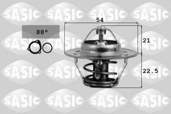 Sasic 9000391 - Termostato, Refrigerante autozon.pro