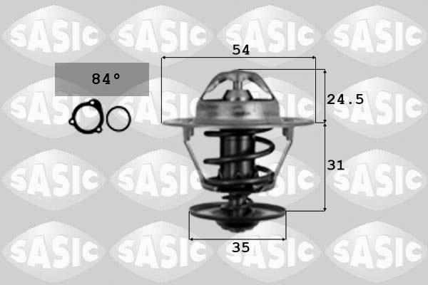 Sasic 9000393 - Termostato, Refrigerante autozon.pro