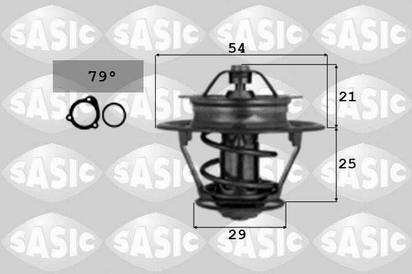 Sasic 9000361 - Termostato, Refrigerante autozon.pro