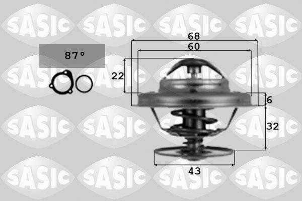 Sasic 9000367 - Termostato, Refrigerante autozon.pro