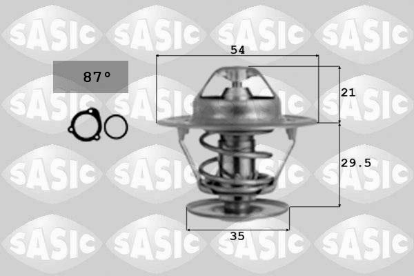 Sasic 9000387 - Termostato, Refrigerante autozon.pro