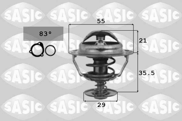 Sasic 9000331 - Termostato, Refrigerante autozon.pro