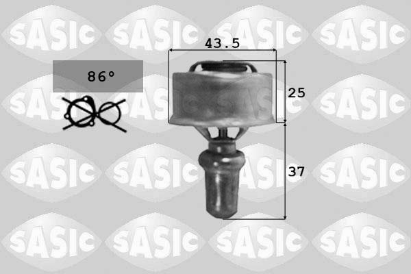 Sasic 9000322 - Termostato, Refrigerante autozon.pro