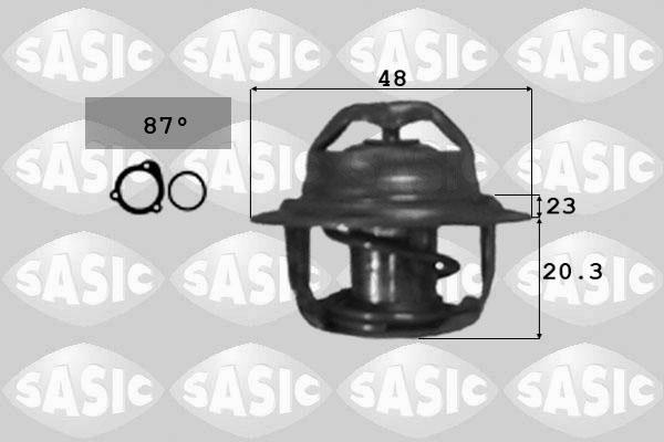 Sasic 9000294 - Termostato, Refrigerante autozon.pro