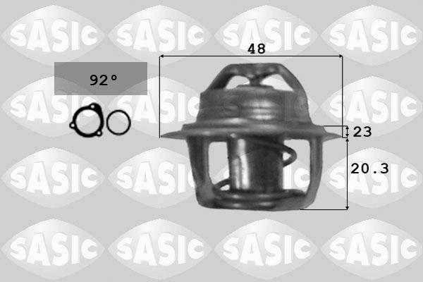 Sasic 9000295 - Termostato, Refrigerante autozon.pro