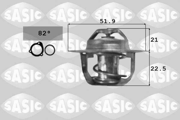 Sasic 9000236 - Termostato, Refrigerante autozon.pro