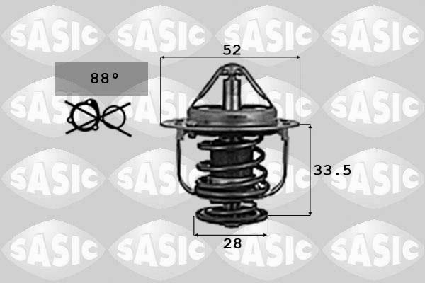 Sasic 9000715 - Termostato, Refrigerante autozon.pro