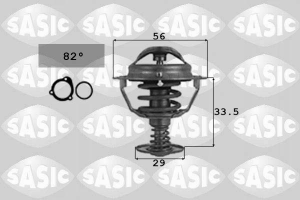 Sasic 9000739 - Termostato, Refrigerante autozon.pro