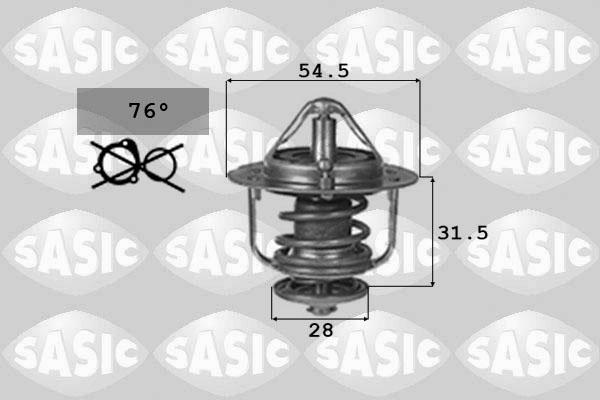 Sasic 9000725 - Termostato, Refrigerante autozon.pro