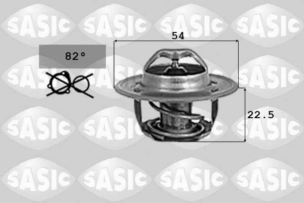 Sasic 9000726 - Termostato, Refrigerante autozon.pro