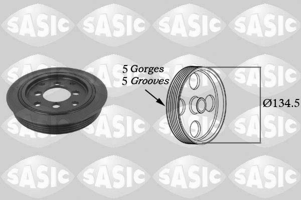 Sasic 9001815 - Puleggia cinghia, Albero a gomiti autozon.pro