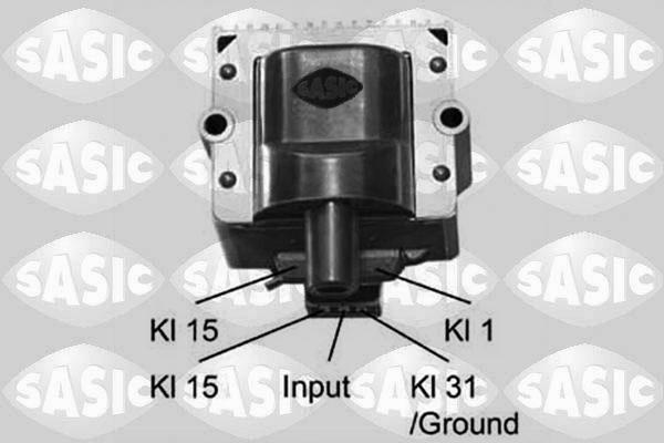 Sasic 9206027 - Bobina d'accensione autozon.pro